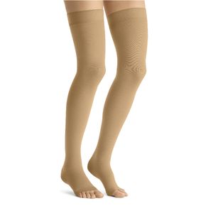 Meia 7/8 JOBST Opaque 15-20 mmHg Dot Aberta Mel P