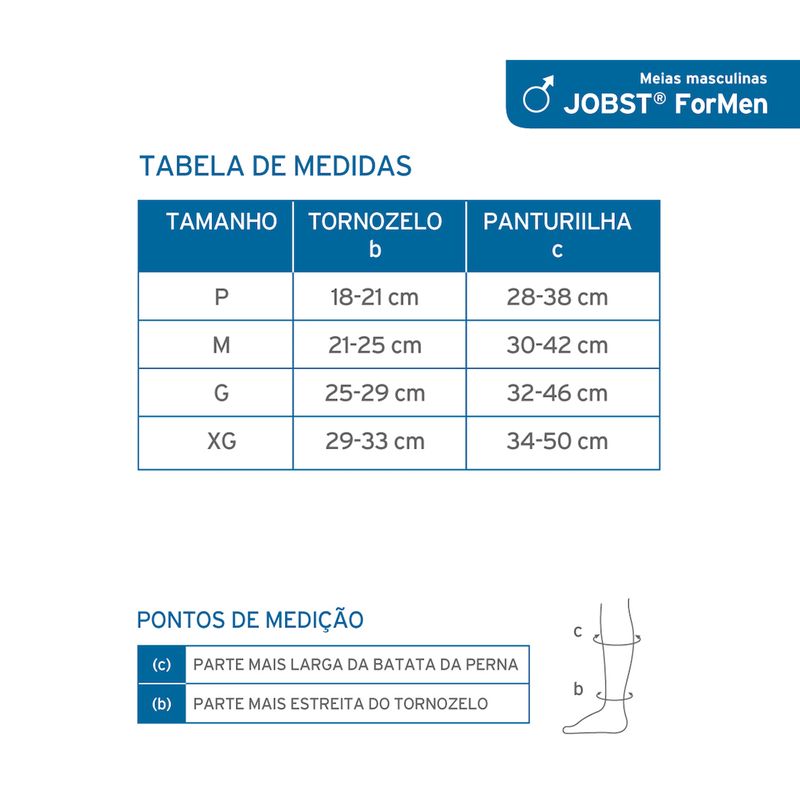tabela-de-medida-jobst-formen